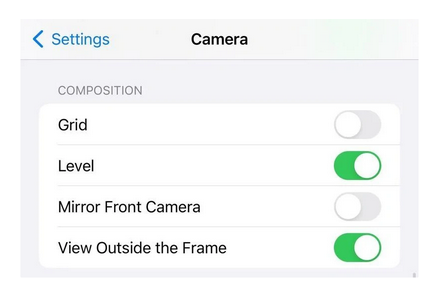 市南苹果授权维修点分享iOS17相机水平辅助线怎么用 