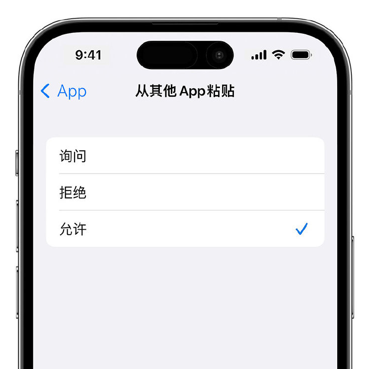 市南苹果手机维修分享升级 iOS 16 后，如何关闭 iPhone 中经常出现的粘贴弹窗 